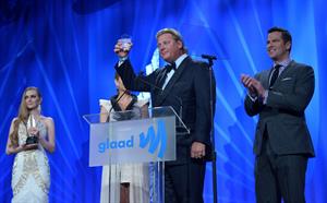Maria Menounos 24th Annual GLAAD Media Awards -- Los Angeles, Apr. 20, 2013 