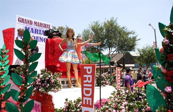 Maria Menounos LA Gay Pride Festival in West Hollywood on June 9, 2013