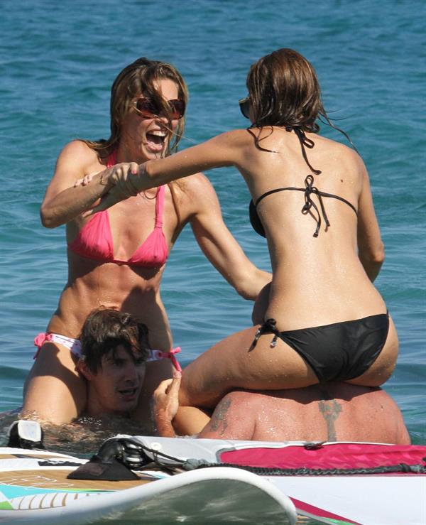 Maria Menounos Wearing a bikini at a beach in Greece on June 19, 2013