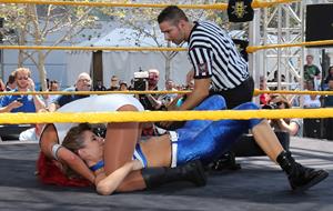 Maria Menounos WWE SummerSlam 2013 in LA 8/18/13 
