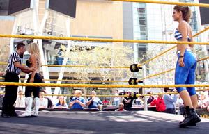 Maria Menounos WWE SummerSlam 2013 in LA 8/18/13 