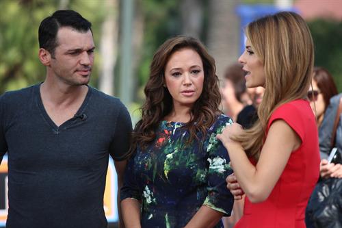 Maria Menounos Pictures Maria Menounos on the set of Extra in LA on September 10, 2013