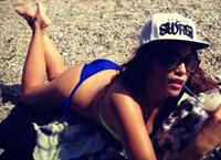 Katerina Stikoudi in a bikini