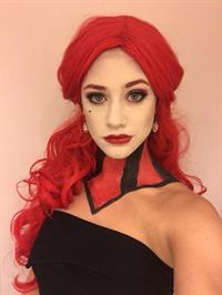 Lili Reinhart taking a selfie