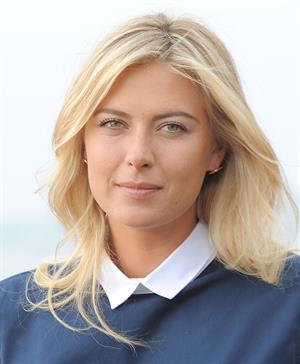Maria Sharapova Porsche photoshoot in Manhattan Beach, California on July 11, 2013 