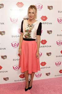 Maria Sharapova poses during Maria Sharapova launches her Sugarpova Candy Collection December 13, 2012 