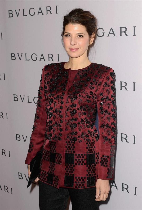 Marisa Tomei BVLGARI Elizabeth Taylor Collection Party February19, 2013 