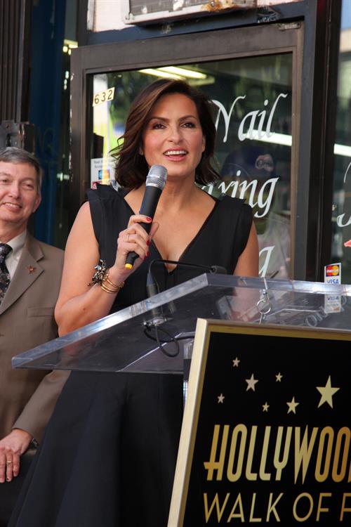 Mariska Hargitay Honored With Star On The Hollywood Walk Of Fame - Hollywood, Nov. 8, 2013 