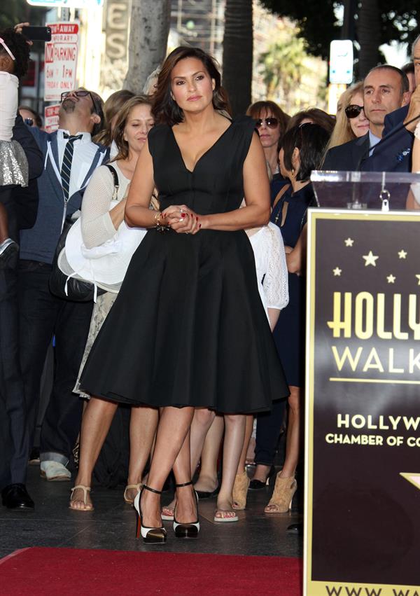 Mariska Hargitay Honored With Star On The Hollywood Walk Of Fame - Hollywood, Nov. 8, 2013 