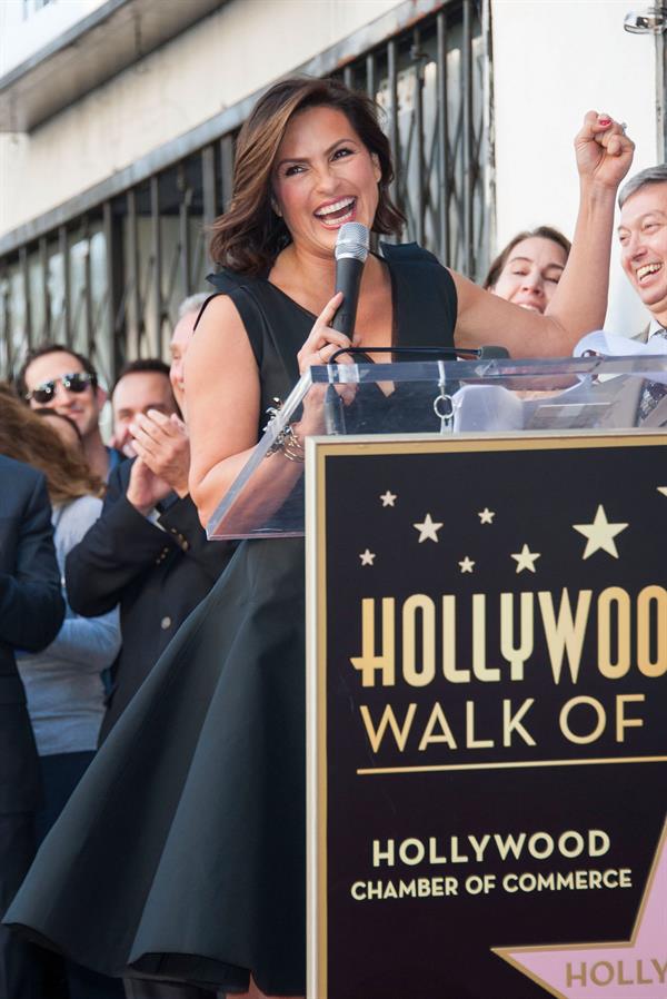 Mariska Hargitay Honored With Star On The Hollywood Walk Of Fame - Hollywood, Nov. 8, 2013 