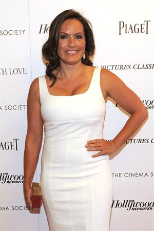 Mariska Hargitay  To Rome With Love  NYC screening 6/20/12 