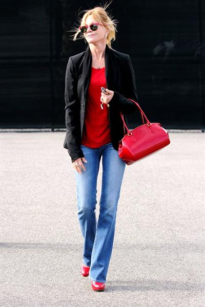 Melanie Griffith Leaving Mafield store in West Hollywood (May 8, 2013) 