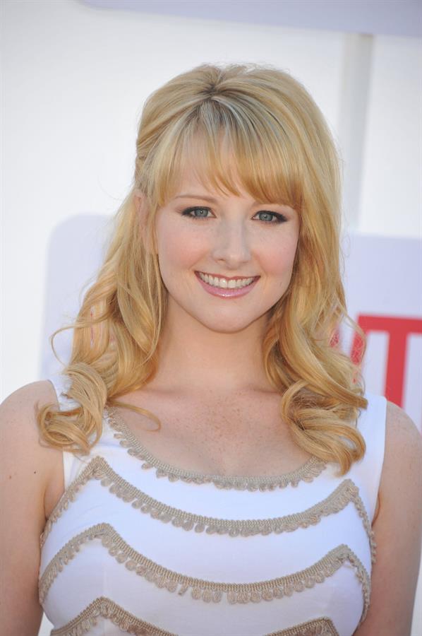 Melissa Rauch arrives at the 2012 TCA Summer Tour - CBS, Showtime And The CW Party at 9900 Wilshire Blvd on July 29, 2012 in Beverly Hills, California