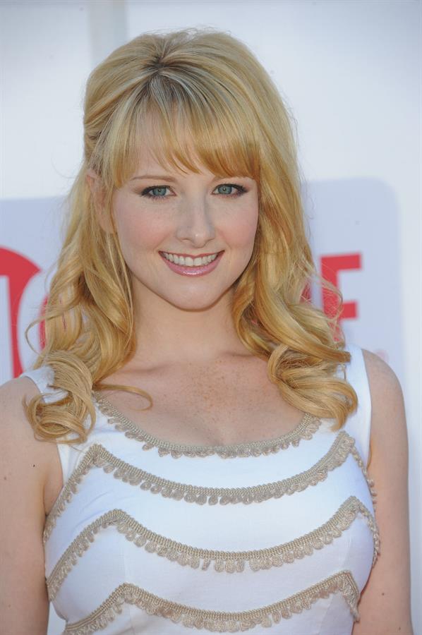 Melissa Rauch arrives at the 2012 TCA Summer Tour - CBS, Showtime And The CW Party at 9900 Wilshire Blvd on July 29, 2012 in Beverly Hills, California