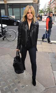 Mena Suvari outside the BBC Radio One studios October 4, 2012 