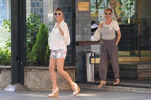 Michelle Hunziker out in Milani August 30, 2013 