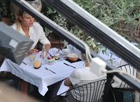 Michelle Hunziker out in Milani August 30, 2013 