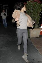 Michelle Rodriguez leaving the Madeo Restaurant in Hollywood, Los Angeles on April 3, 2013 