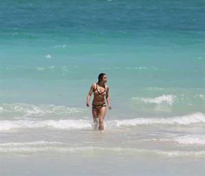 Michelle Rodriguez enjoying the sun at Miami Beach April 26-2013 