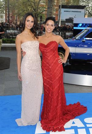 Michelle Rodriguez at the Fast and Furious 6 premiere, London - May 7, 2013 