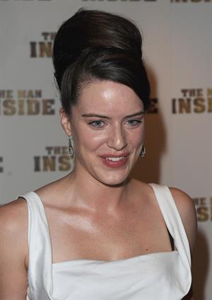 Michelle Ryan attends 'The Man Inside' UK film premiere at the Vue Leicester Square on July 24, 2012 in London, England