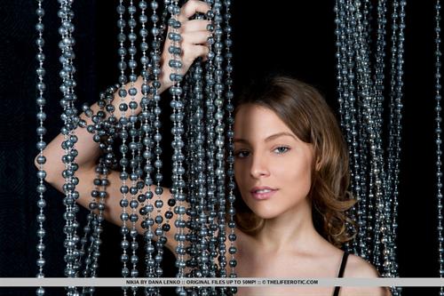 Nikia in  Pin Up  for The Life Erotic - Newcomer Nikia shows off her nubile body and trimmed pussy.