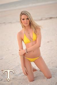 Samantha Hensley in a bikini