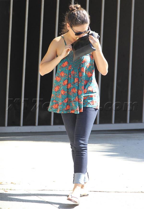 Mila Kunis in Studio City - September 30, 2012 