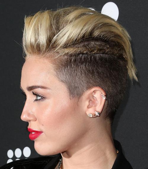 Miley Cyrus Attends the Myspace relaunch at The El Rey Theater in Los Angeles on June 12, 2013