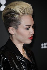 Miley Cyrus Attends the Myspace relaunch at The El Rey Theater in Los Angeles on June 12, 2013