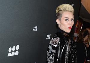 Miley Cyrus Attends the Myspace relaunch at The El Rey Theater in Los Angeles on June 12, 2013