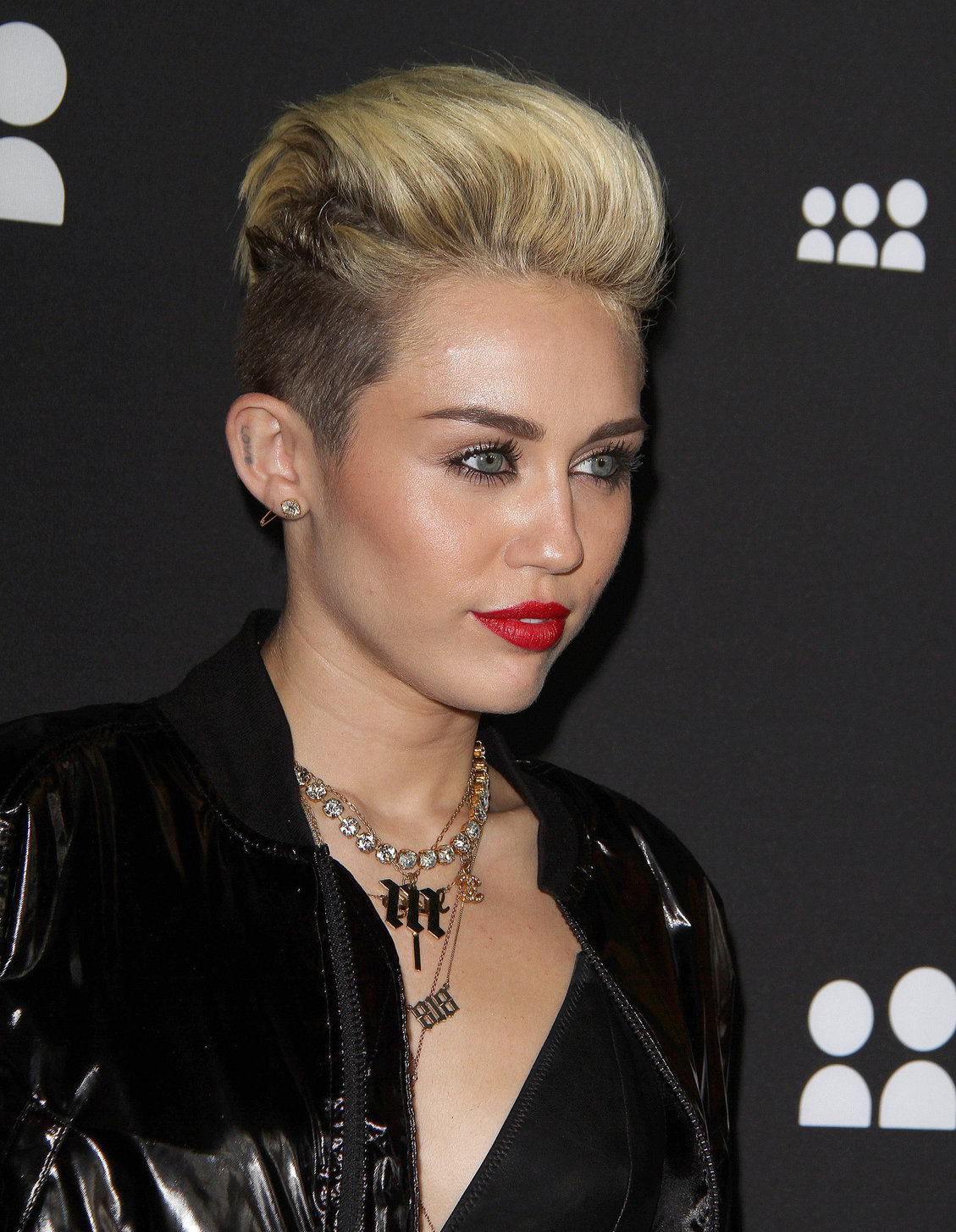 Miley Cyrus Attends the Myspace relaunch at The El Rey Theater in Los Angeles on June 12, 2013