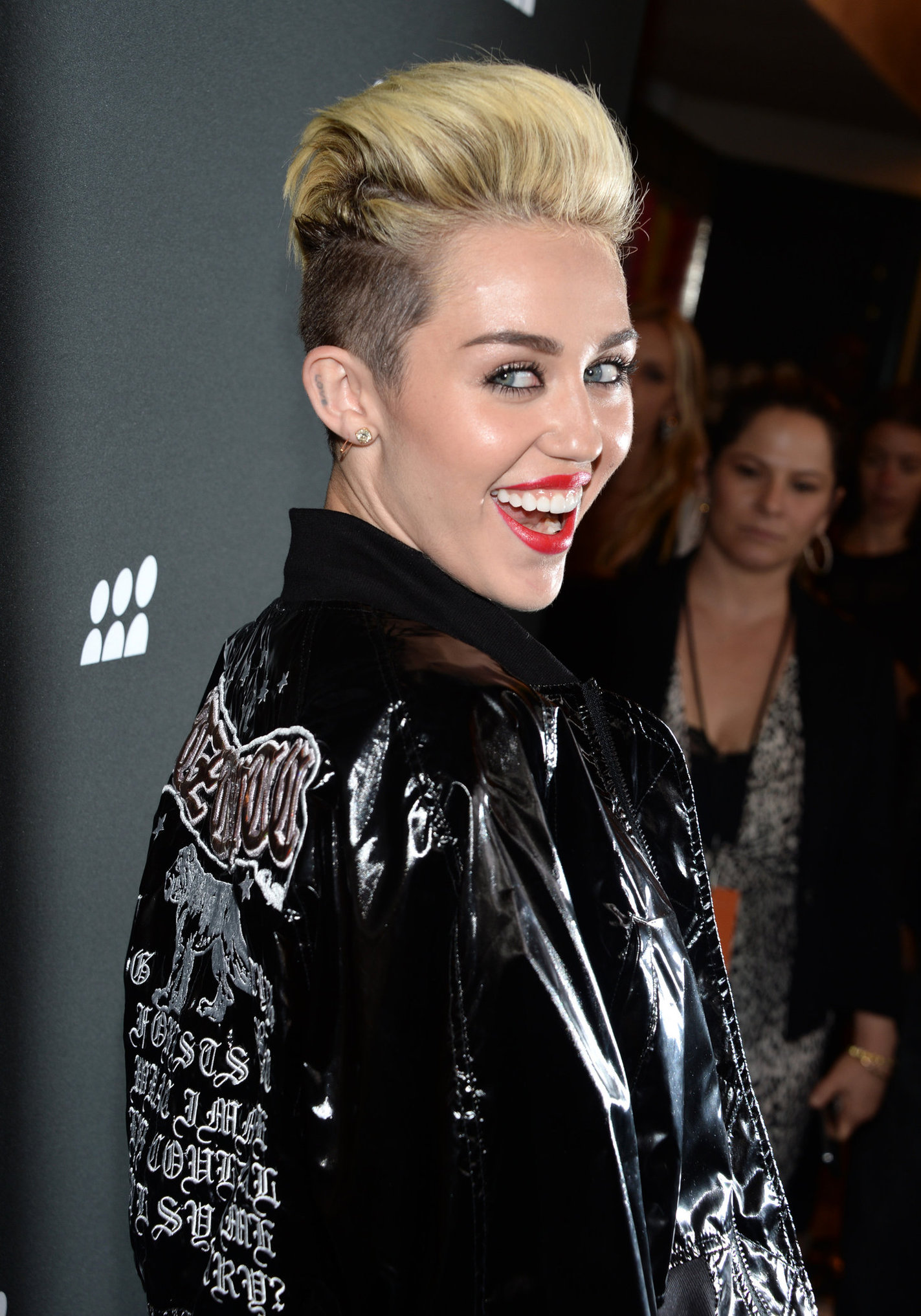 Miley Cyrus Attends the Myspace relaunch at The El Rey Theater in Los Angeles on June 12, 2013