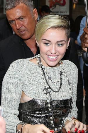 Miley Cyrus in Paris 9/9/13  
