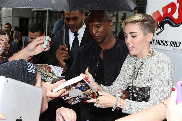 Miley Cyrus in Paris 9/9/13  