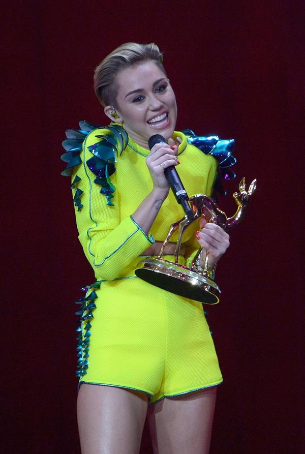 Miley Cyrus – 2013 Bambi Awards in Germany 11/14/13