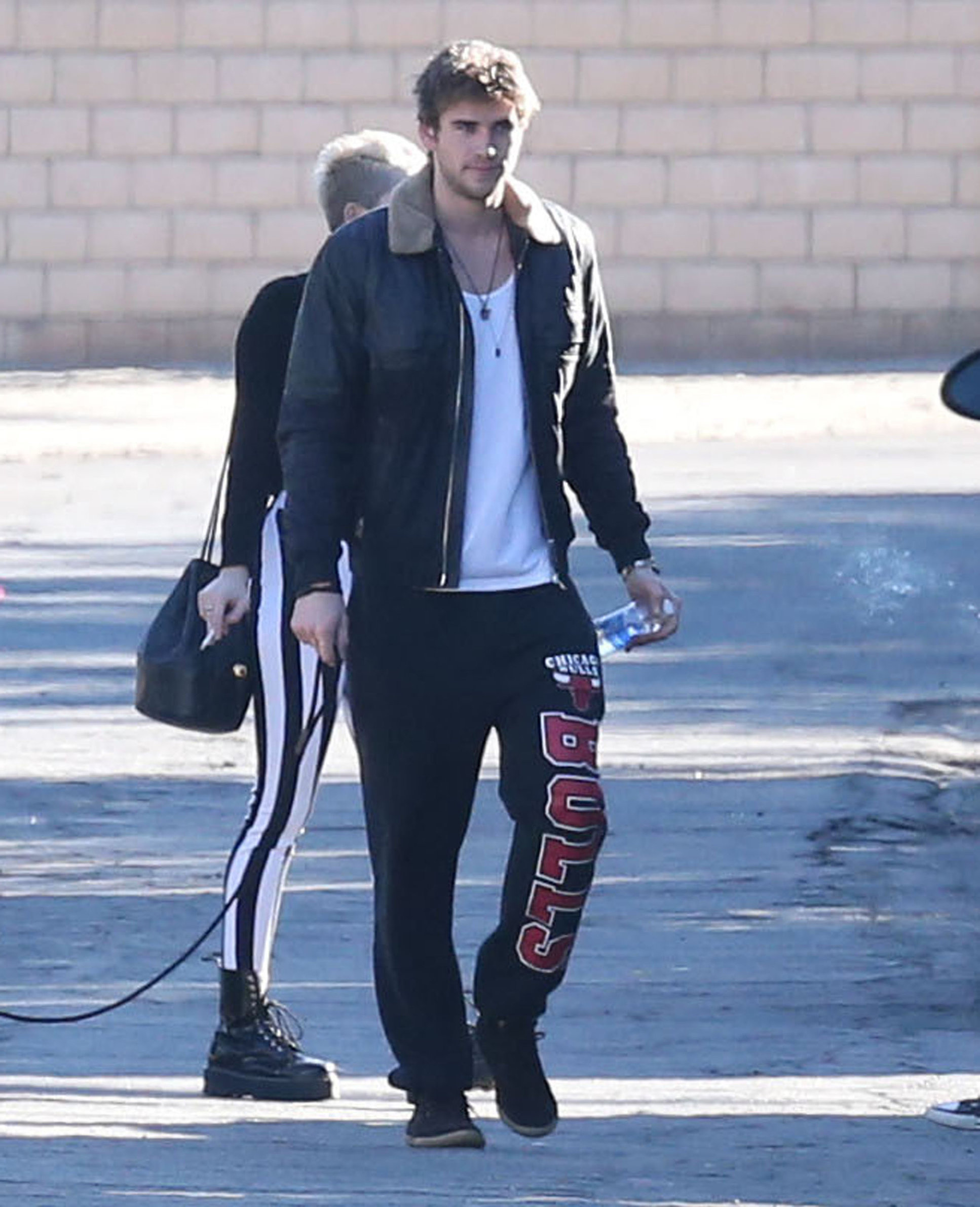 Miley Cyrus leaving a family gathering in Palm Springs 12/26/12 