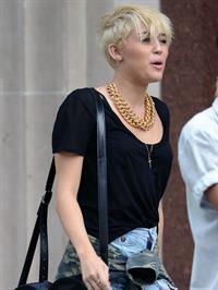 Miley Cyrus - Out shopping in New York City August 23, 2012