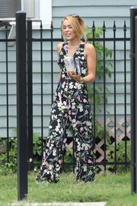 Miley Cyrus out in New Orleans, June 8, 2012