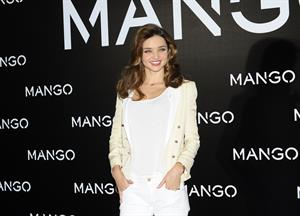 Miranda Kerr introduced as the new Face of Mango in Madrid, Spain 12/11/12 