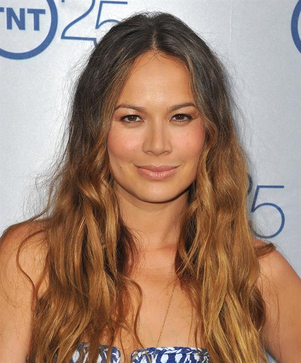 Moon Bloodgood TNT's 25th Anniversary Party -- Beverly Hills, Jul. 24, 2013 