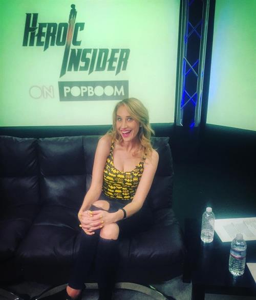 Maude Garrett in lingerie