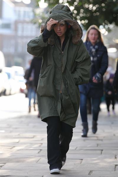 Myleene Klass London, March 13, 2013 