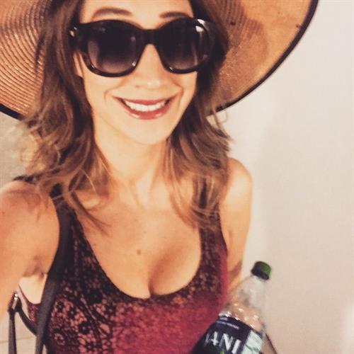 Maude Garrett taking a selfie