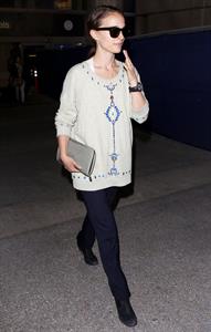 Natalie Portman arrives at LAX Airport - May 30, 2013 