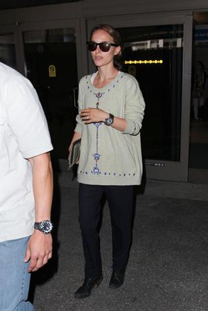 Natalie Portman arrives at LAX Airport - May 30, 2013 