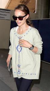 Natalie Portman arrives at LAX Airport - May 30, 2013 