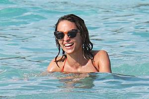Jessica Alba bikini candids in St. Barts 4/5/13 