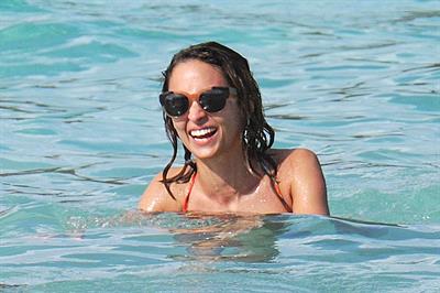 Jessica Alba bikini candids in St. Barts 4/5/13 