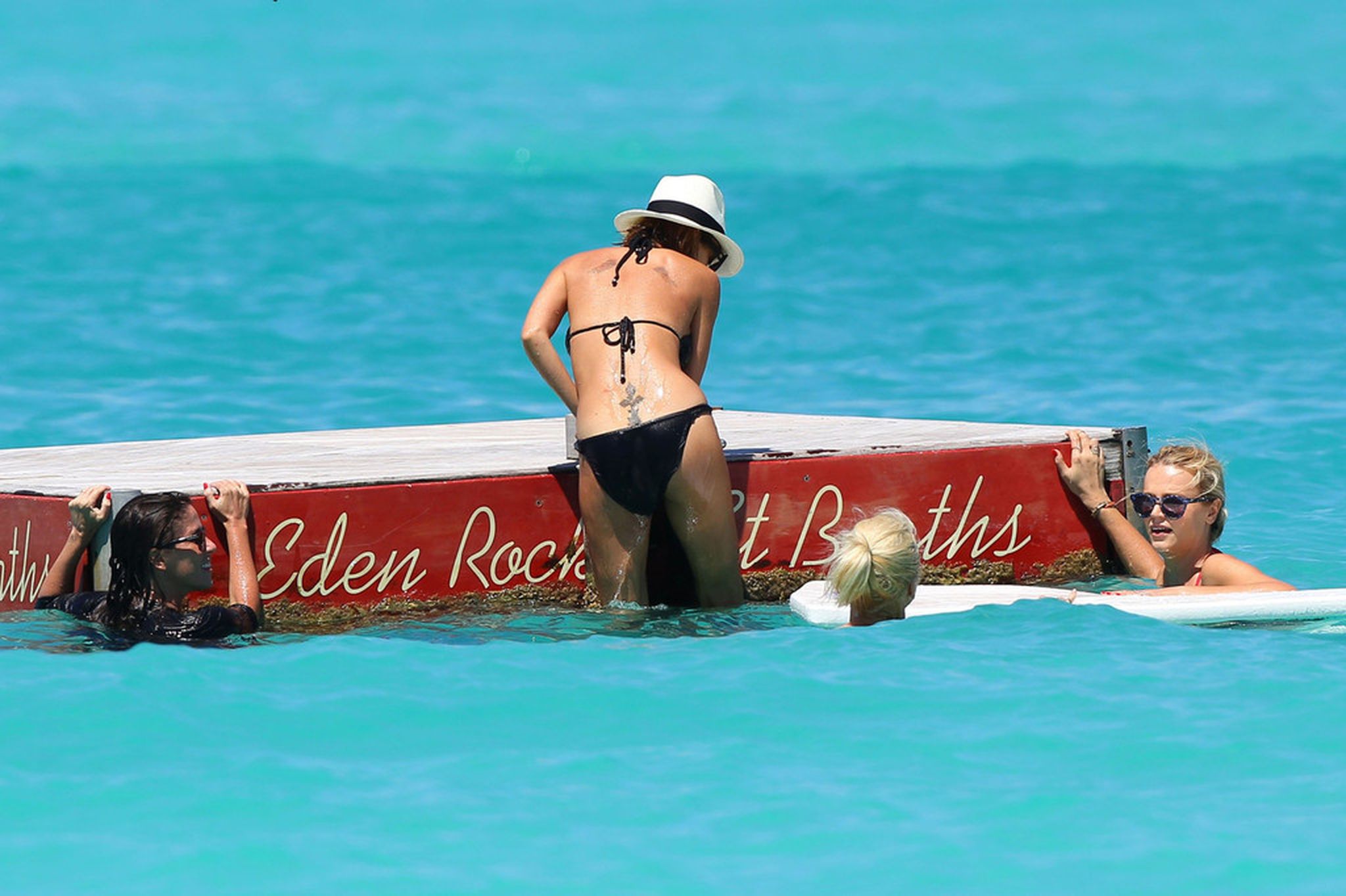 Nicole Richie Bikini candis at St Barts 06.04.13 